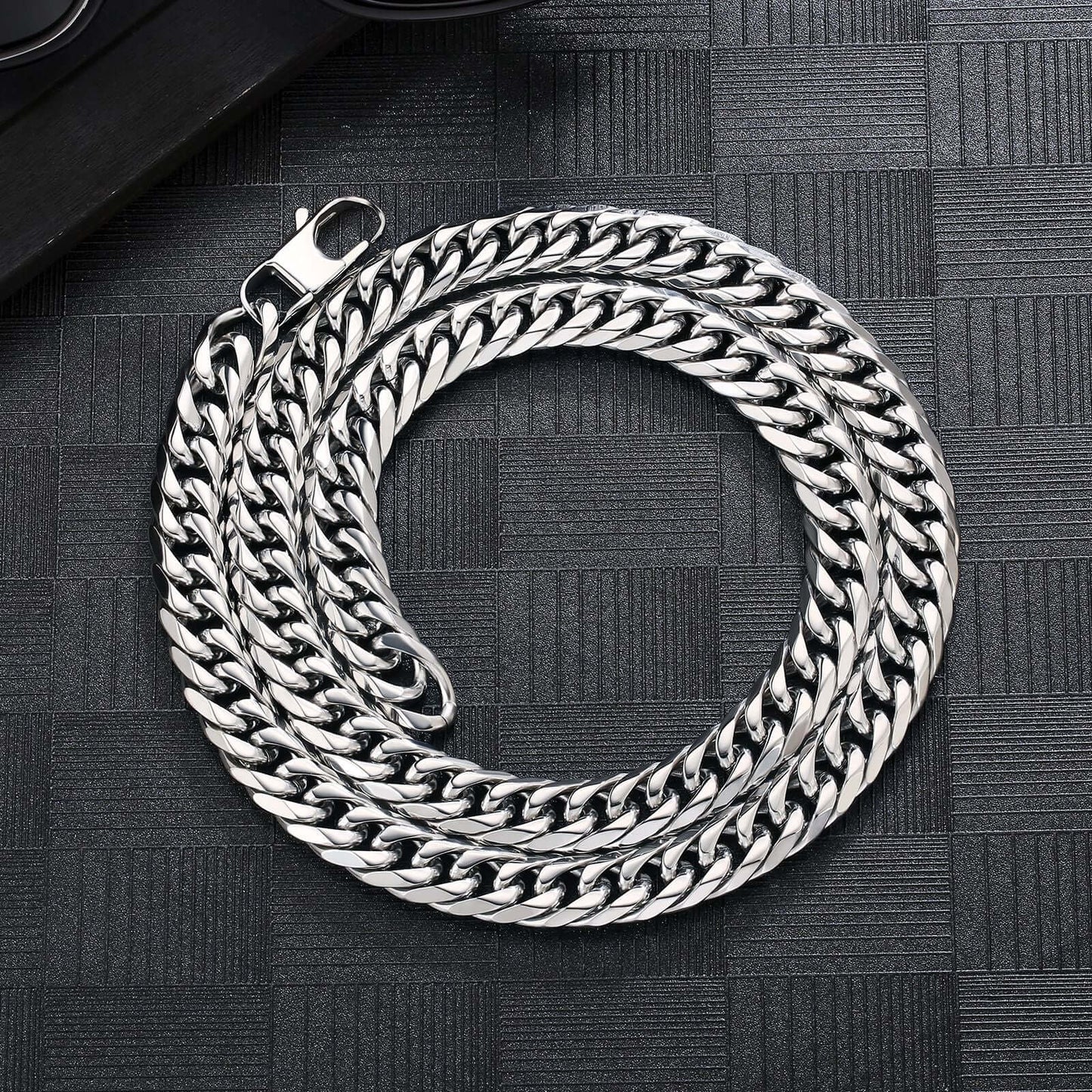 Cuban Link Chain - Silver 12mm