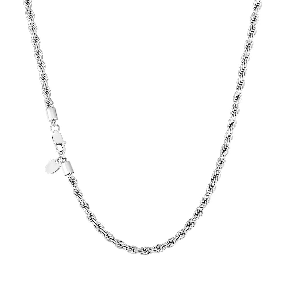 Rope Chain - Silver 4mm