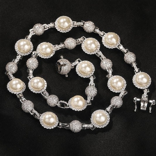 Iced Pearl Chain