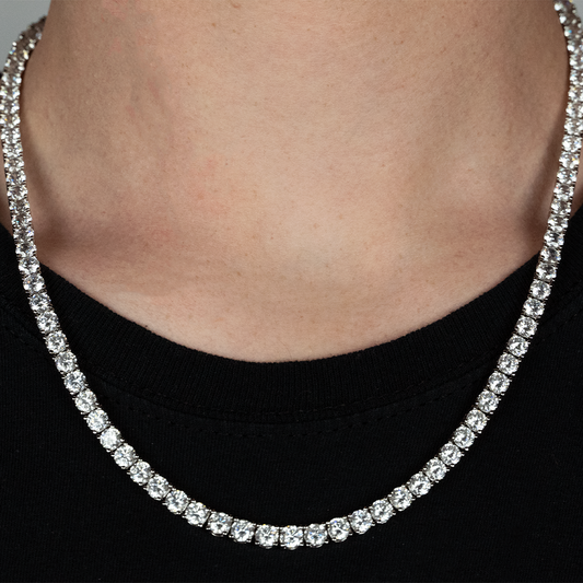 Tennis Chain - Silver 5mm