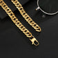 Cuban Link Chain - 18K Gold 12mm