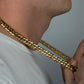 Cuban Link Chain - 18K Gold 12mm