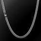 Cuban Link Chain - Silver 5mm