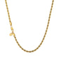Rope Chain - 18K Gold 4mm